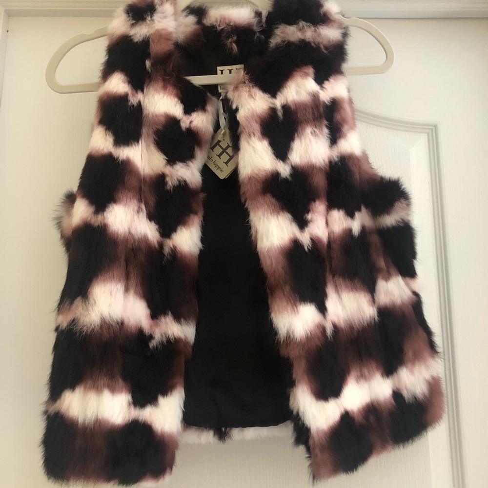 Haute Hippie fur vest
